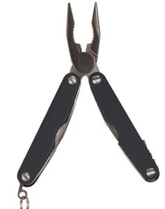 4" Black 14-Function Multi-Tool with Black Pouch