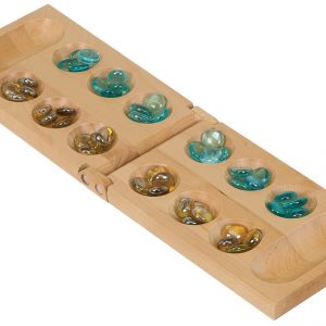 Wood Mancala Game Gift Set